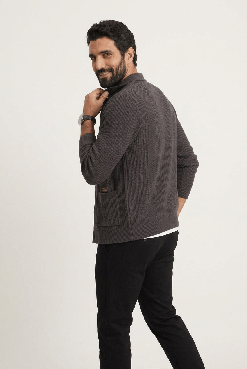 Cardigan Turim em Tricot