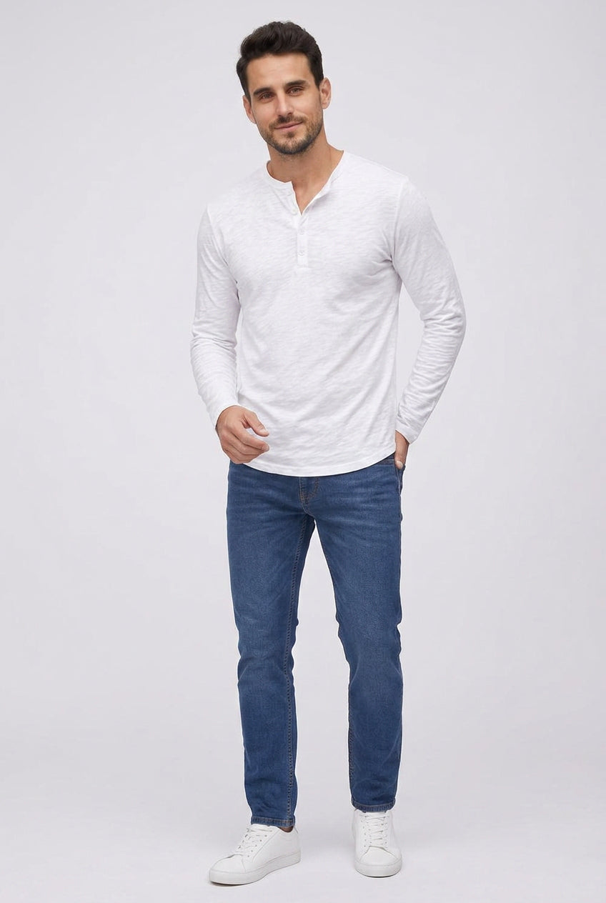 Camiseta Henley Malibu