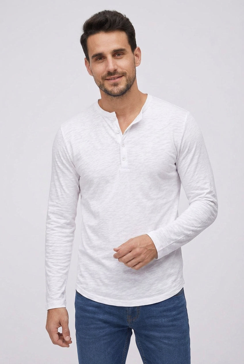 Camiseta Henley Malibu