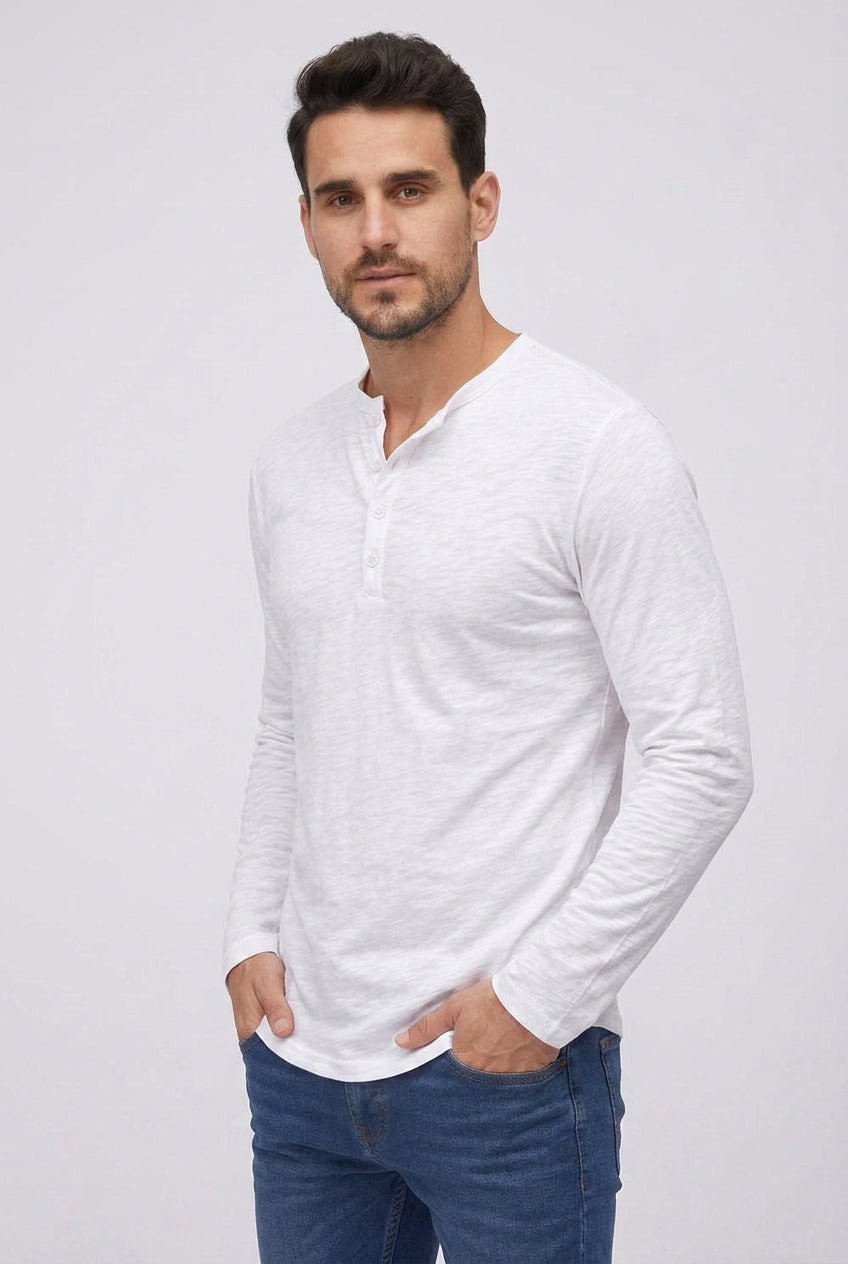 Camiseta Henley Malibu
