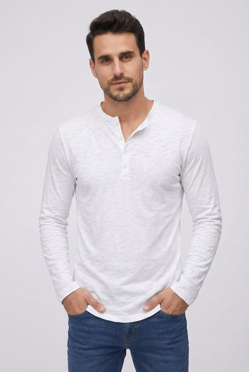 Camiseta Henley Malibu