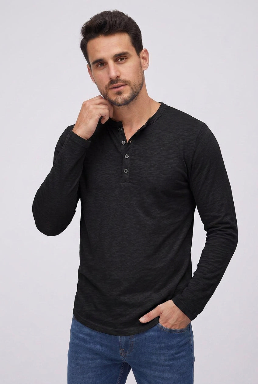 Camiseta Henley Malibu