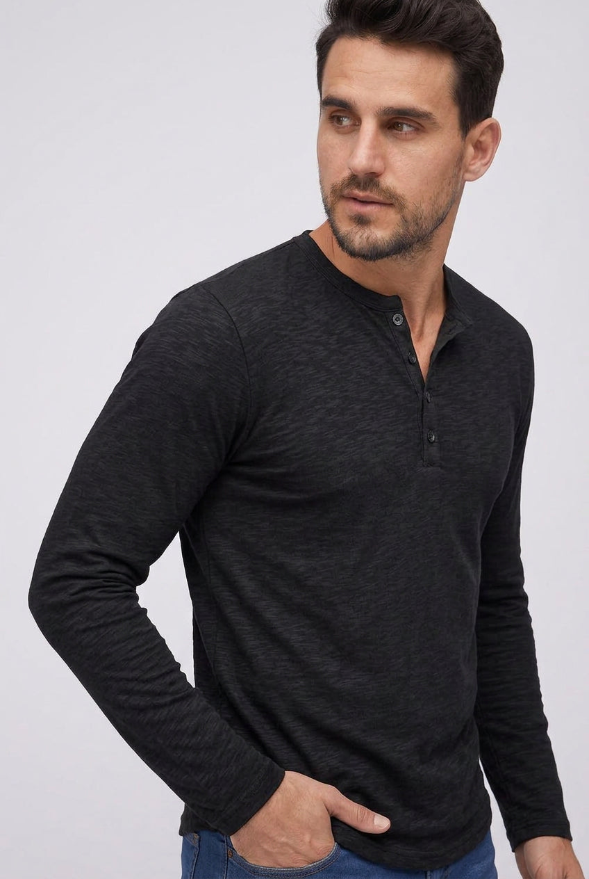 Camiseta Henley Malibu
