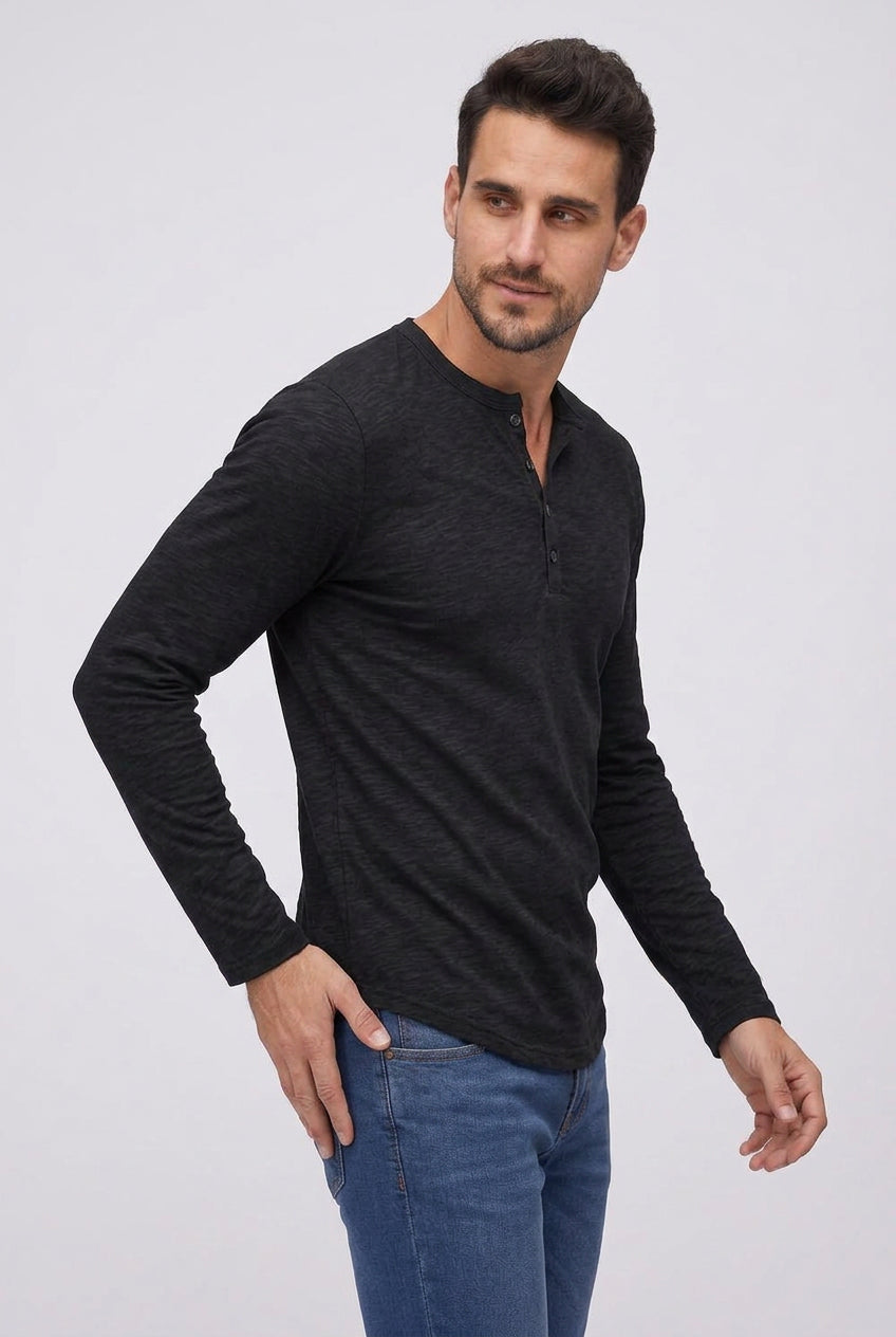 Camiseta Henley Malibu