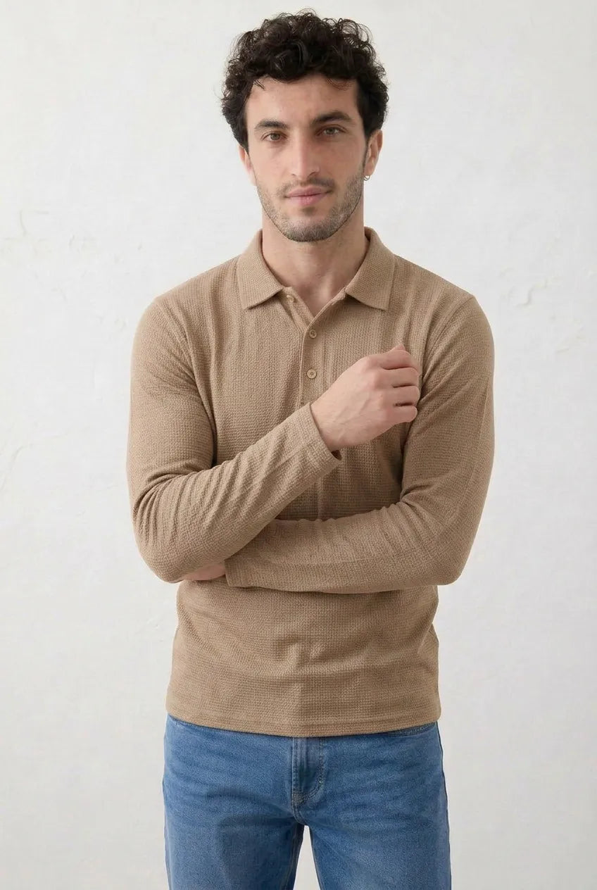 Polo Manga Longa Zurique