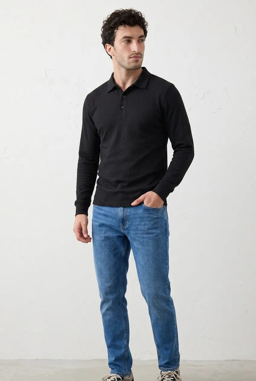Polo Manga Longa Zurique