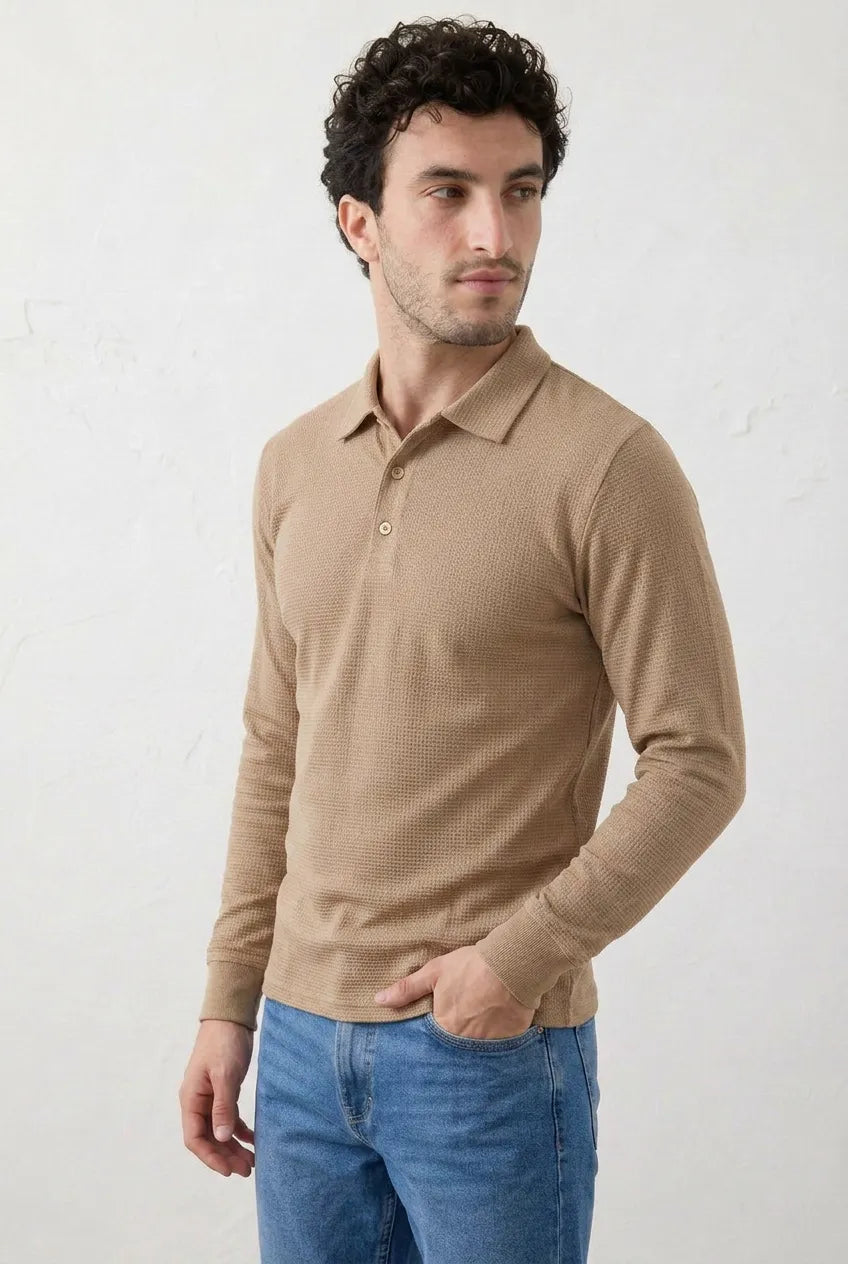 Polo Manga Longa Zurique
