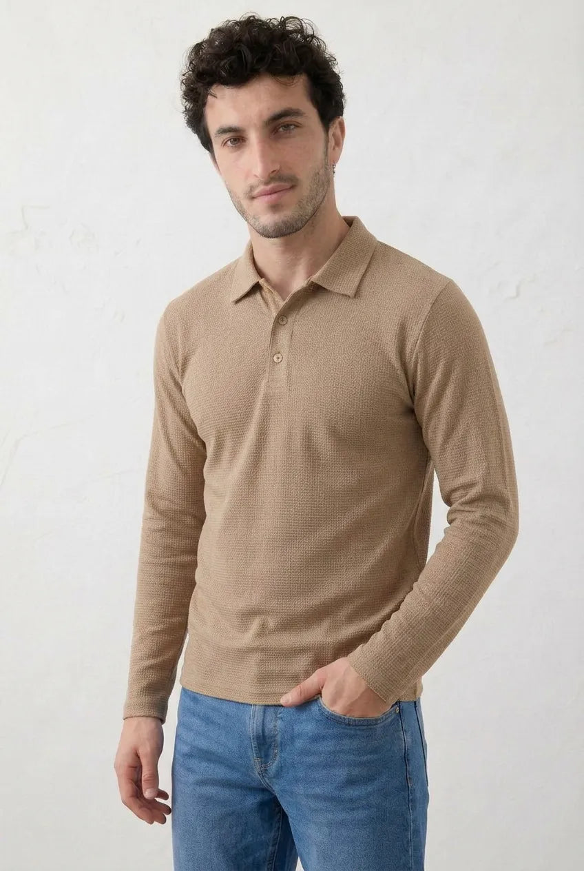 Polo Manga Longa Zurique
