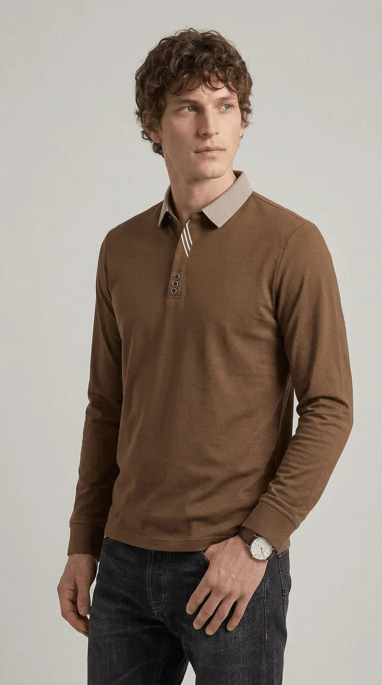 Polo Manga Longa Torino