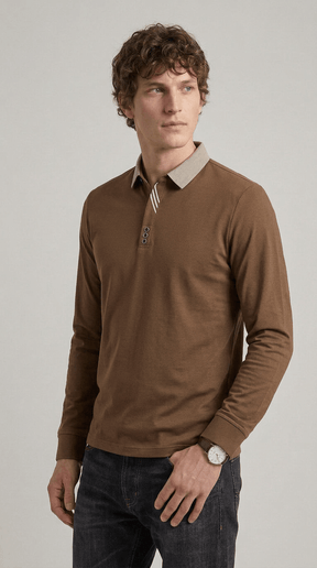 Polo Manga Longa Torino