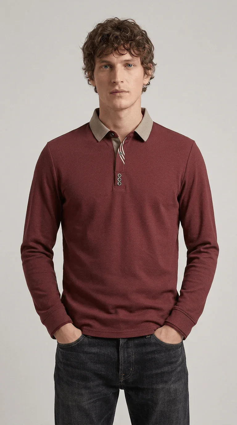 Polo Manga Longa Torino