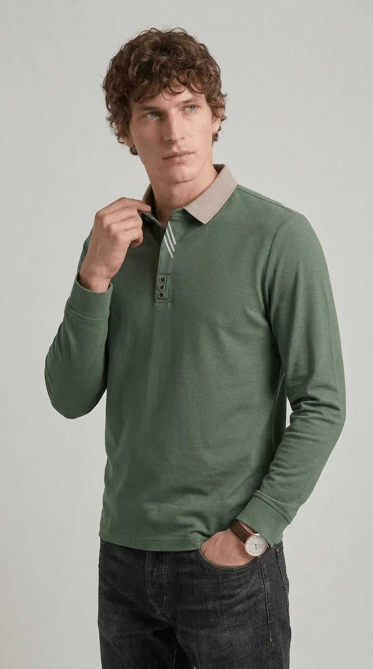 Polo Manga Longa Torino
