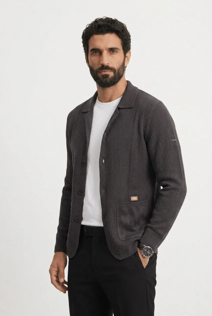 Cardigan Turim em Tricot