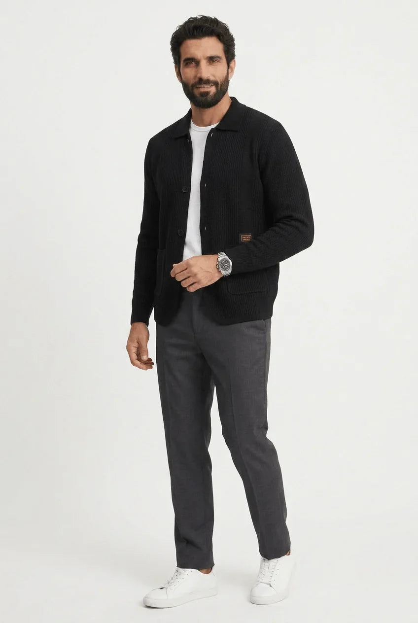 Cardigan Turim em Tricot