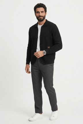Cardigan Turim em Tricot