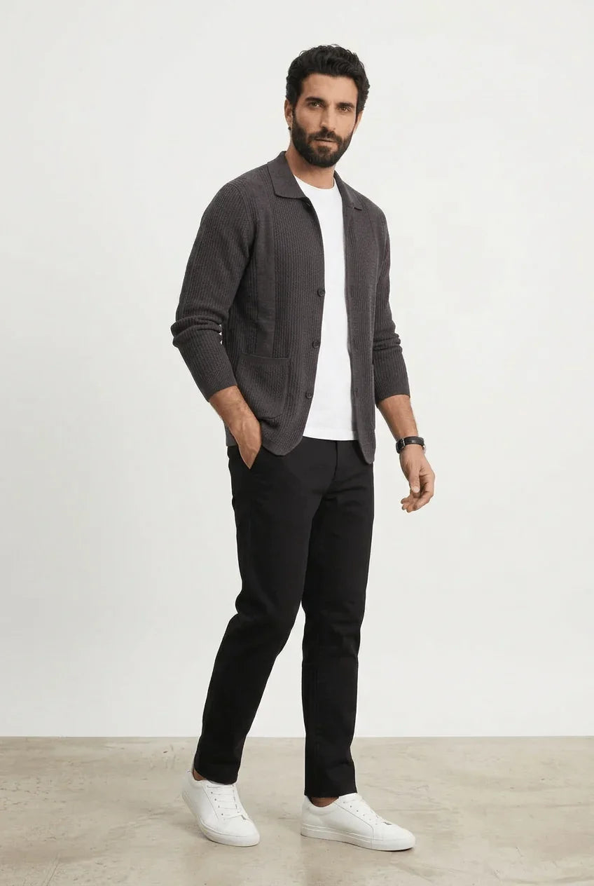 Cardigan Turim em Tricot