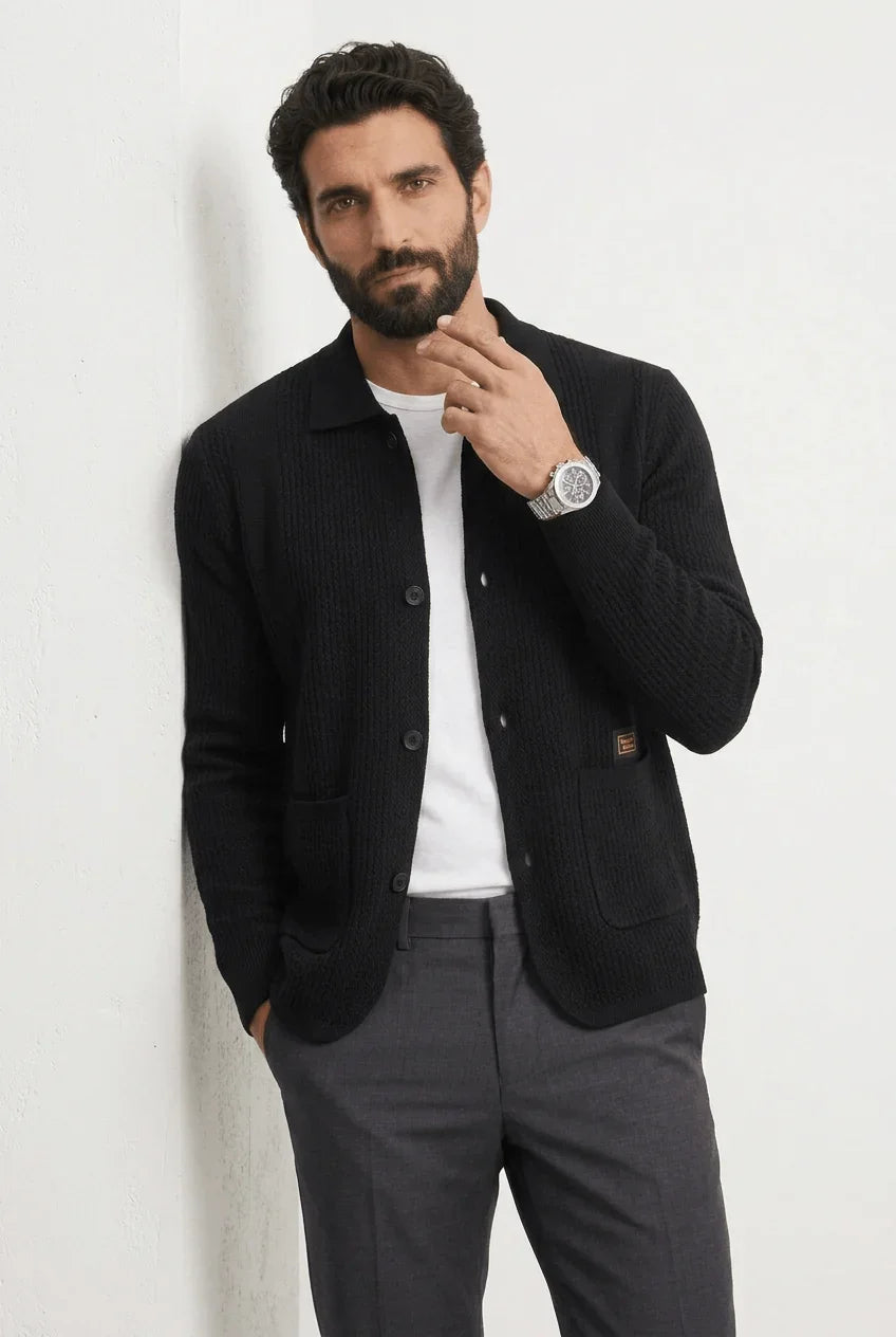 Cardigan Turim em Tricot