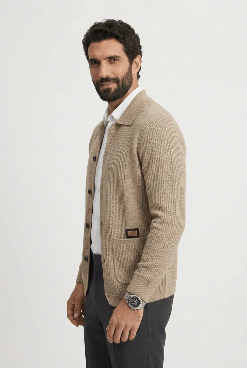Cardigan Turim em Tricot