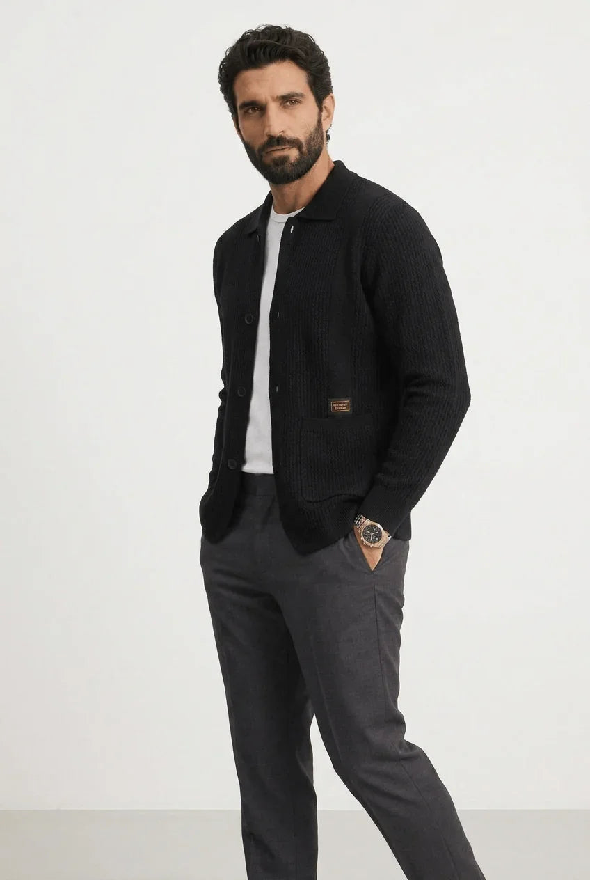 Cardigan Turim em Tricot