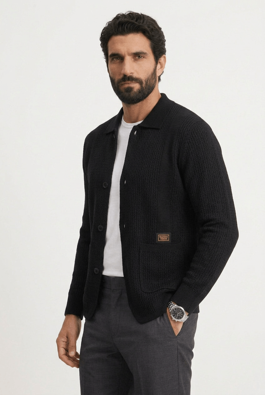 Cardigan Turim em Tricot