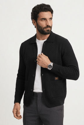 Cardigan Turim em Tricot