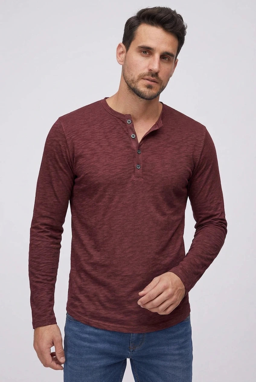 Camiseta Henley Malibu