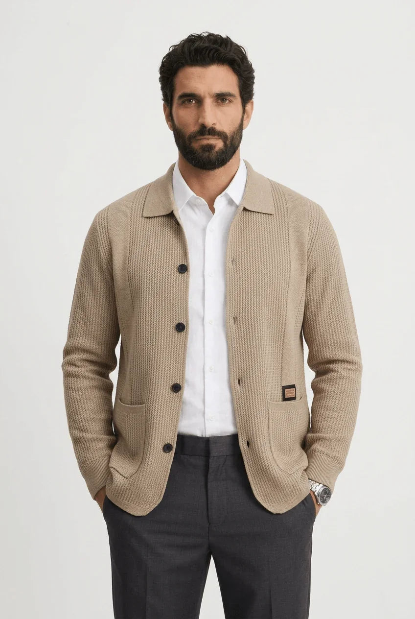 Cardigan Turim em Tricot