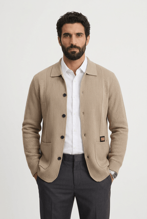 Cardigan Turim em Tricot